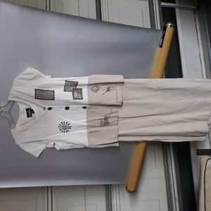 Positive Attitude Size M  2 Piece Dress Set (SKU 49)